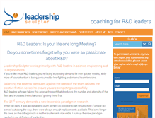 Tablet Screenshot of leadershipsculptor.com